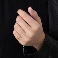 A BREND | Moona 18K Gold Plated Ring 2